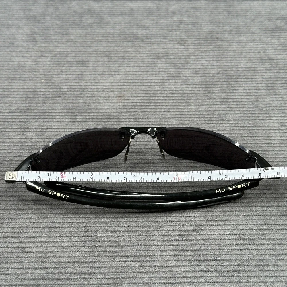 Maui Jim Ho'okipa Sport Y2K Sunglasses Black Rimless MJ-907-02 Japan 64/17-130